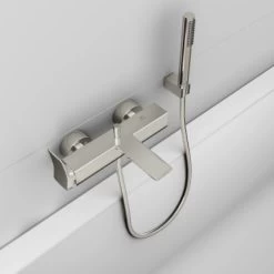 Ideal Standard Brausehalter Idealrain Atelier Silver Eckig Für Handbrause -Badezimmerbedarf Geschäft 887375 3049 6