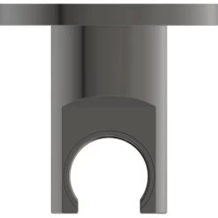 Ideal Standard Brausehalter Idealrain Atelier Grey Rund Für Handbrause -Badezimmerbedarf Geschäft 887392 3049 2