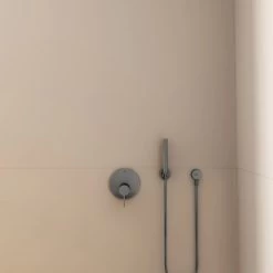 Ideal Standard Brausehalter Idealrain Atelier Grey Rund Für Handbrause -Badezimmerbedarf Geschäft 887392 3049 7