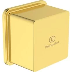 Ideal Standard Brauseschlauchanschluss Idealrain Atelier Gold Eckig Aufputz