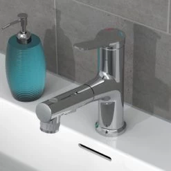 Eisl Variabile Waschtischarmatur Mit Herausziehbarer Haarbrause Chrom -Badezimmerbedarf Geschäft 9002560798909 2759 13