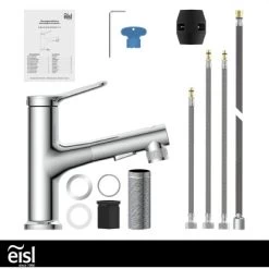 Eisl Variabile Waschtischarmatur Mit Herausziehbarer Haarbrause Chrom -Badezimmerbedarf Geschäft 9002560798909 2759 19