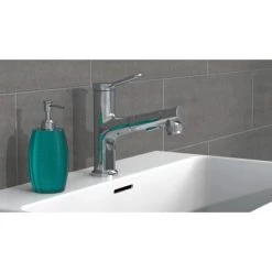 Eisl Variabile Waschtischarmatur Mit Herausziehbarer Haarbrause Chrom -Badezimmerbedarf Geschäft 9002560798909 2759 6