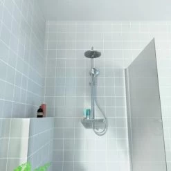 Eisl Duschset Futura Wellness Duschsystem Mit Thermostat Glasablage Chrom Grau -Badezimmerbedarf Geschäft 9002560798954 2759 0