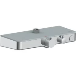 Eisl Duschset Futura Wellness Duschsystem Mit Thermostat Glasablage Chrom Grau -Badezimmerbedarf Geschäft 9002560798954 2759 8