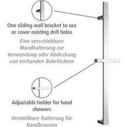 Wenko Duschstange Design Chrom 68 Cm 5 Wenko Duschstange Design Chrom 68 Cm -Badezimmerbedarf Geschäft 903291 1068 02
