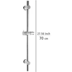 Wenko Power-Loc Duschstange Chrom Befestigen Ohne Bohren -Badezimmerbedarf Geschäft 903304 1068 05