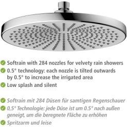 Wenko Regenduschkopf Ultimate Shower Chrom/Weiß Ø 25 Cm 11 Wenko Regenduschkopf Ultimate Shower Chrom/Weiß Ø 25 Cm -Badezimmerbedarf Geschäft 903508 1068 04
