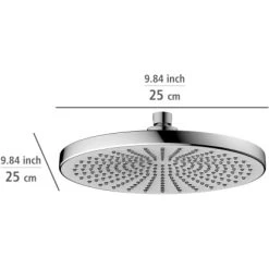 Wenko Regenduschkopf Ultimate Shower Chrom/Weiß Ø 25 Cm 13 Wenko Regenduschkopf Ultimate Shower Chrom/Weiß Ø 25 Cm -Badezimmerbedarf Geschäft 903508 1068 06