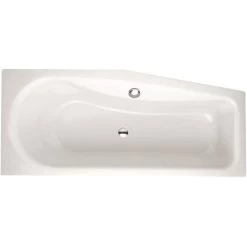 Bette Badewanne Luna Schräge Fußende Links 170 X 75 Cm Weiß