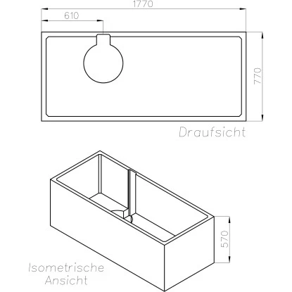 Ottofond Wannenträger Delphi 2 Ottofond Wannenträger Delphi – Bild 2