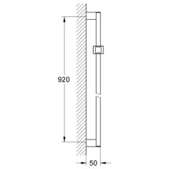 Grohe Brausestange Euphoria Cube 900 Mm -Badezimmerbedarf Geschäft euphoria cube brausestange