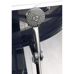 Sanotechnik Komplettduschkabine Trend 2 Chrom-Optik 210 Cm X 90 Cm -Badezimmerbedarf Geschäft plettduschkabine trend 2 3